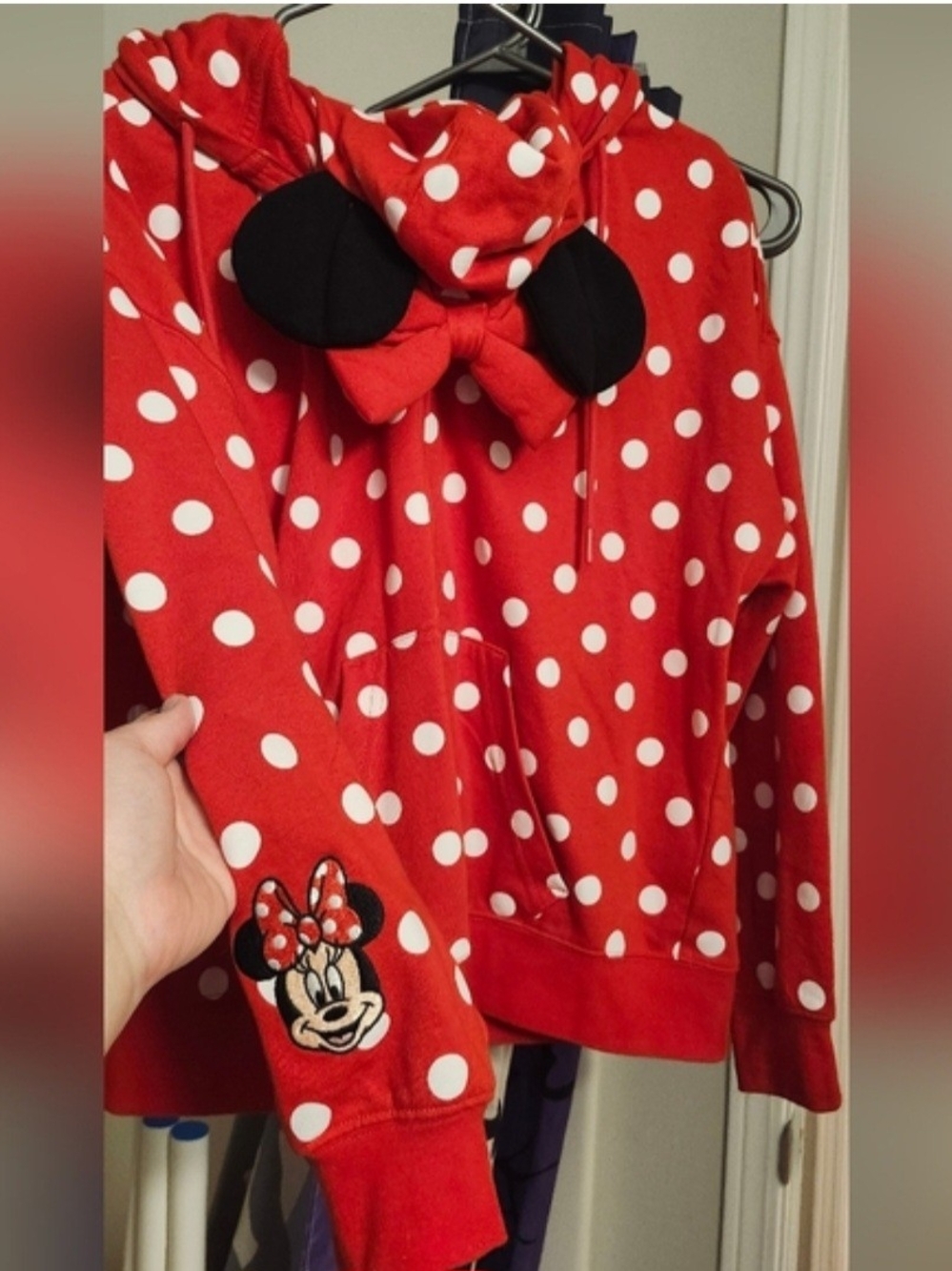 Walt Disney World Size XS Minnie Mouse Hoodie